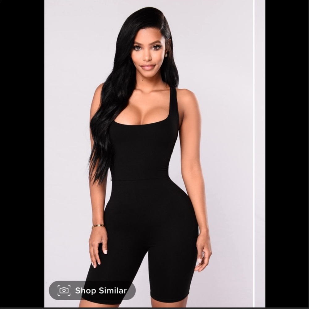 Fashion Nova black romper